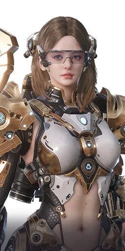 Technician female Legendary portrait